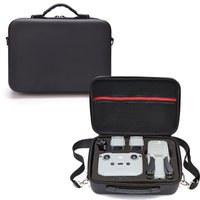 DJI Mavic Air 2 Portable PU Shoulder Storage Bag Protective Box(Black): 