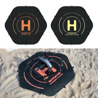 Sunnylife TJP10 110cm Hexagonal Double-Sided Folding With Ground Spikes Drone Universal Apron: 