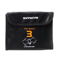 Mavic 3 Sunnylife M3-DC106 3 In 1 Batteries Safe Storage Explosion-proof Bags: 