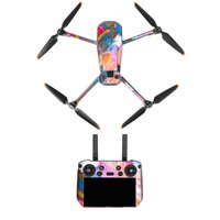 DJI Mavic 3 Pro / RC Pro Sunnylife Drone Body Remote Control Decorative Stickers Set(Pink Cloud): 