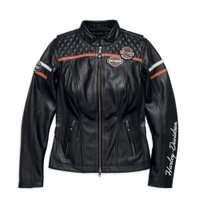 Women's Miss Enthusiast Leather Jacket - XS: 