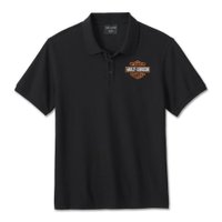Men?s Bar & Shield Polo Shirt - M: 