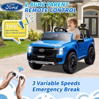 Kids Electric Ride On Car Ford Ranger Blue: 
