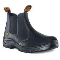 JCB Chelsea Steel Toe Safety Boot (Black): 