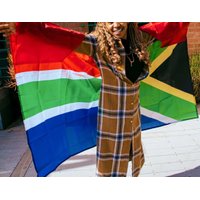 South African Body Sleeve Flag: 
