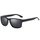 UV Protected Polarized Square Sport Sunglasses for Men - Black: 
