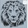 Lion of Judah - 30x30cm - Stencil: 