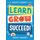 Learn, Grow, Succeed! - A Kid's Growth Mindset Journal (Paperback): Brandy Thompson