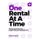 One Rental at a Time - The Journey to Financial Independence Through Real Estate (Paperback): Michael Zuber