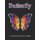 Butterfly Coloring Book for Adults - Simple Flowers and Butterflies in Large Print (Paperback): Color Studio Press