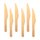 Dala 10-Piece Wooden Knife Set: 