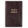 KJV Gift Edition Bible Dark Brown (Leather / fine binding): 