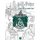Harry Potter: Slytherin House Pride: The Official Coloring Book - (Gifts Books for Harry Potter Fans, Adult Coloring Books)...