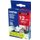 Brother TZ-435 P-Touch Laminated Tape (White on Red)(12mm x 8m): 