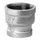 Galvanised Reducing Socket (100X50mm): 