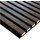 Parrot Slatted Wall Panel 600 x 2400 (Ebony): 