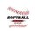 Softball Scorecards With Lineup Cards - 50 Scoring Sheets For Baseball and Softball Games (Paperback): Jose Waterhouse