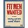 Fit Men Wanted - Original Posters from the Home Front (Paperback): 