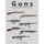 Guns Coloring Book for Grown-Ups 1 & 2 (Paperback): Nick Snels