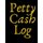 Petty Cash Log - 6 Column Payment Record Tracker Manage Cash Going In & Out Simple Accounting Book 8.5 x 11 inches Compact 120...