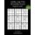 Sudoku Large Print for Adults - Expert Level - N Degrees23 - 100 Expert Sudoku Puzzles - Puzzle Big Size (8.3"x8.3") and Large...