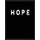 Hope - Black and white Decorative Book - Perfect for Coffee Tables, End Tables, Bookshelves, Interior Design & Home Staging Add...