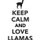 Keep Calm Love Llamas Workbook of Affirmations Keep Calm Love Llamas Workbook of Affirmations - Bullet Journal, Food Diary,...