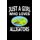 Just A Girl Who Loves Alligators - Animal Nature Collection (Paperback): Marko Marcus