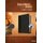 Every Man's Bible NIV, Large Print, Black/Onyx, Indexed (Large print, Leather / fine binding, Large type / large print...