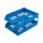 NEXX 2 Tier Letter Tray Riser Set (Blue): 