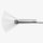 Pro Arte Polar 33 #4 Fan White Nylon Brush: 
