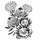 Bunch of Proteas - A3 - stencil: 