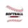 Softball Scorecards - 100 Scoring Sheets For Baseball and Softball Games (Paperback): Jose Waterhouse
