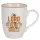 The Lord Is My Strength and My Shield Ceramic Mug: 