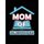 Mom Of Homeschoolers - Homeschool Themed College Ruled Composition Notebook (Paperback): Punny Notebooks