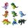 Cartoon Dinosaur with Squeak (25cm): 