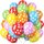 AZ Decor Balloons Helium Polka Dot F-01  (12 Pieces per pack) 3 Packs: 