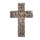 Handcrafted Christian Word Art Wall Cross Double layered (White, Large): 