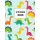 Sticker Book - Dinosaurs Themed Book for Kids Large Size 100 pages (Paperback): Sandy Olive