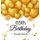 65th Birthday Guest Book - Gold Balloons Hearts Confetti Ribbons Theme, Best Wishes from Family and Friends to Write in, Guests...