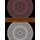 Livre de mandala pour deux fond noir - mandala difficile a colorier pour adultes - mandala complexe a colorier pour couples et...