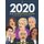 The 2020 Democratic Presidential Candidates Coloring and Activity Book (Paperback): Sonya Saturday