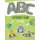 ABC Alphabet Game. Cut and Play - Alphabet Activity Book for Kids 2-7 Years Old. Cut Cars and Drive on the Roads in the Form of...