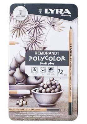 Lyra Rembrandt Polycolor Coloured Pencil Set (12 Pieces) Image