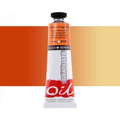 DR. Graduate Oil - 619 Cadmium Orange (Hue) (38ml Tube) Image