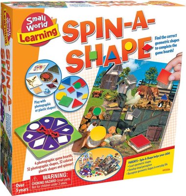 Small World Toys Spin-A-Shape (69 Pieces) Image