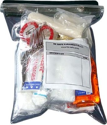 Be Safe Paramedical 4-Man Boat First Aid Kit in Plastic Case Image