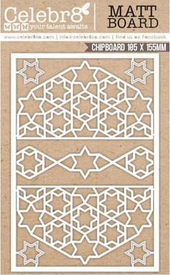 Celebr8 Matt Board Equi - Tis The Season Mesh (105 x 155mm) Image