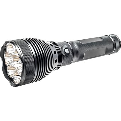 Powertac X10K Rechargeable LED Flashlight (10500 Lumens)(Black) Image