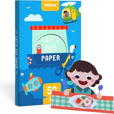 Mideer Let's Cut Paper - Advanced Level Image